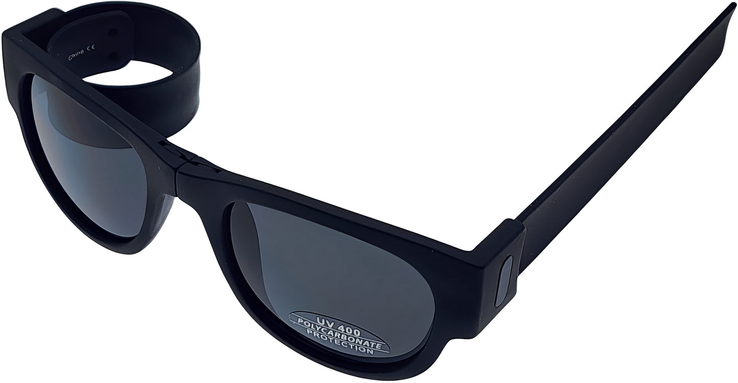 Lentes de sol plegables de pulsera Sersun A8122RP-PC NEGRO Unisex