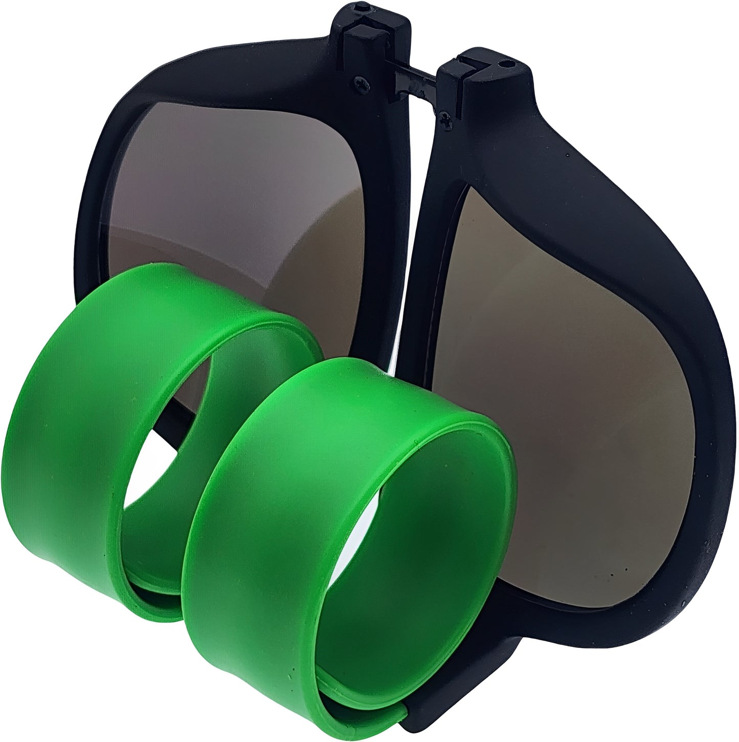 Lentes de sol plegables de pulsera Sersun A8122RP-CM VERDE Unisex