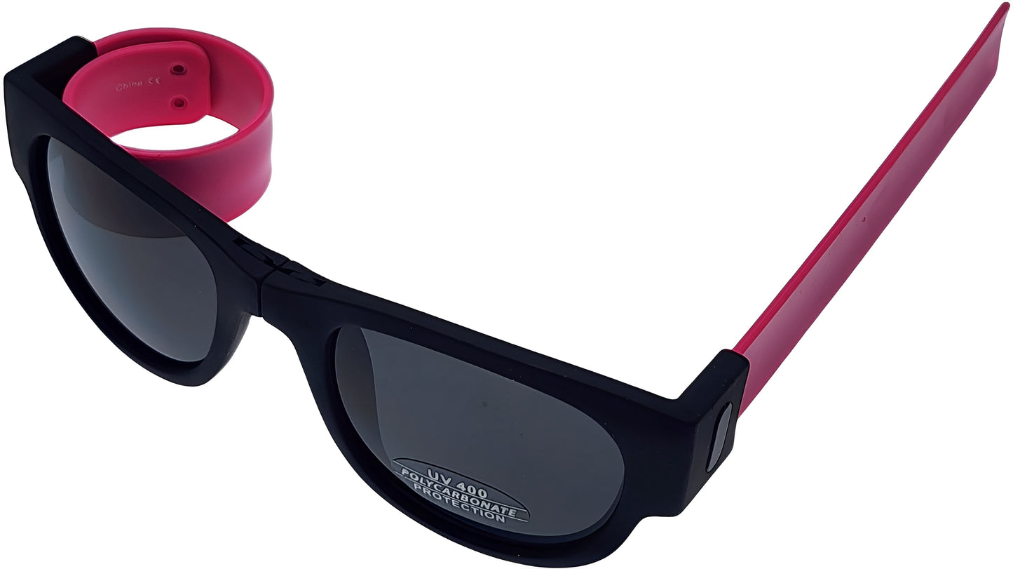 Lentes de sol plegables de pulsera Sersun A8122RP-PC ROSA Unisex
