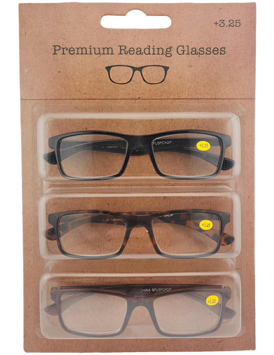 Set lentes de lectura Sersun 3PACKSPU LECTURA SPU3PCKDP 3.25 Unisex