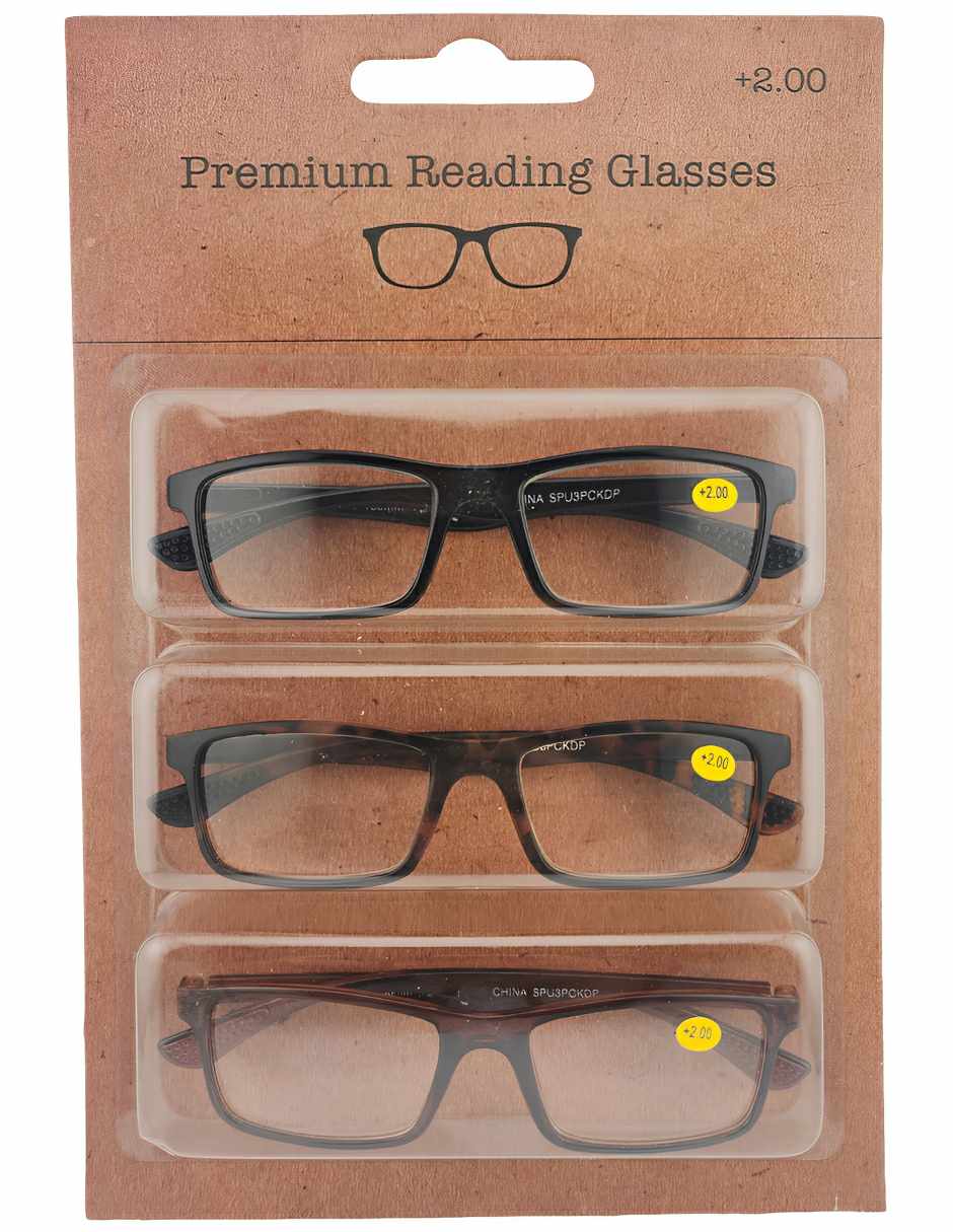 Set lentes de lectura Sersun 3PACKSPU LECTURA SPU3PCKDP 2 Unisex