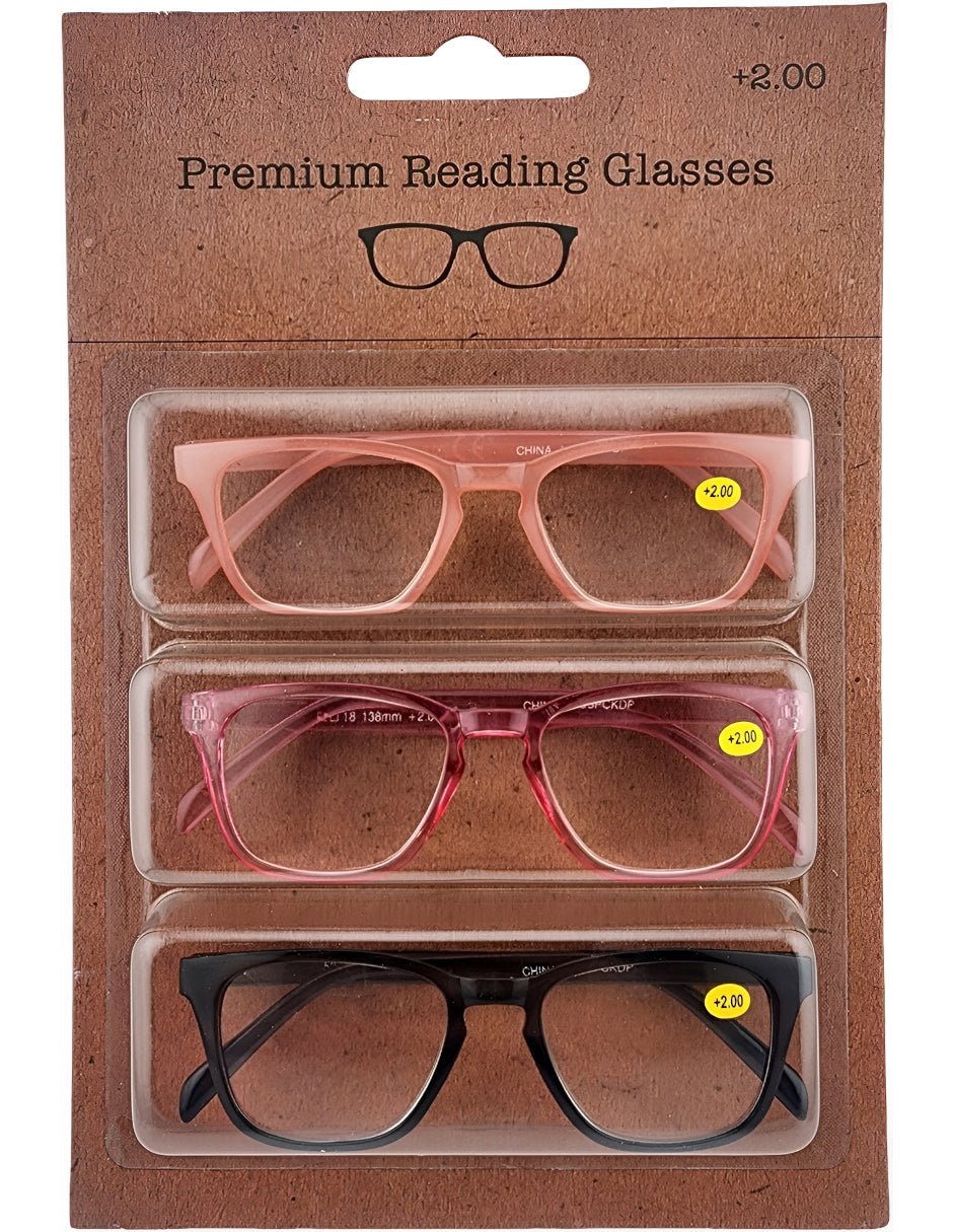 Set lentes de lectura Sersun 3PACKLPU LECTURA LPU3PCKDP 2 Mujer