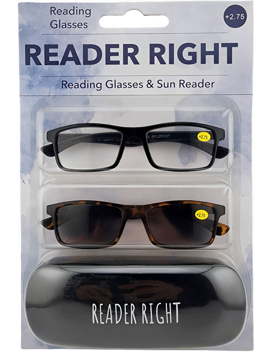 Set lentes de lectura solar Sersun 2PACKSPU LECTURA SOLAR SPU2PK 2.75 Unisex
