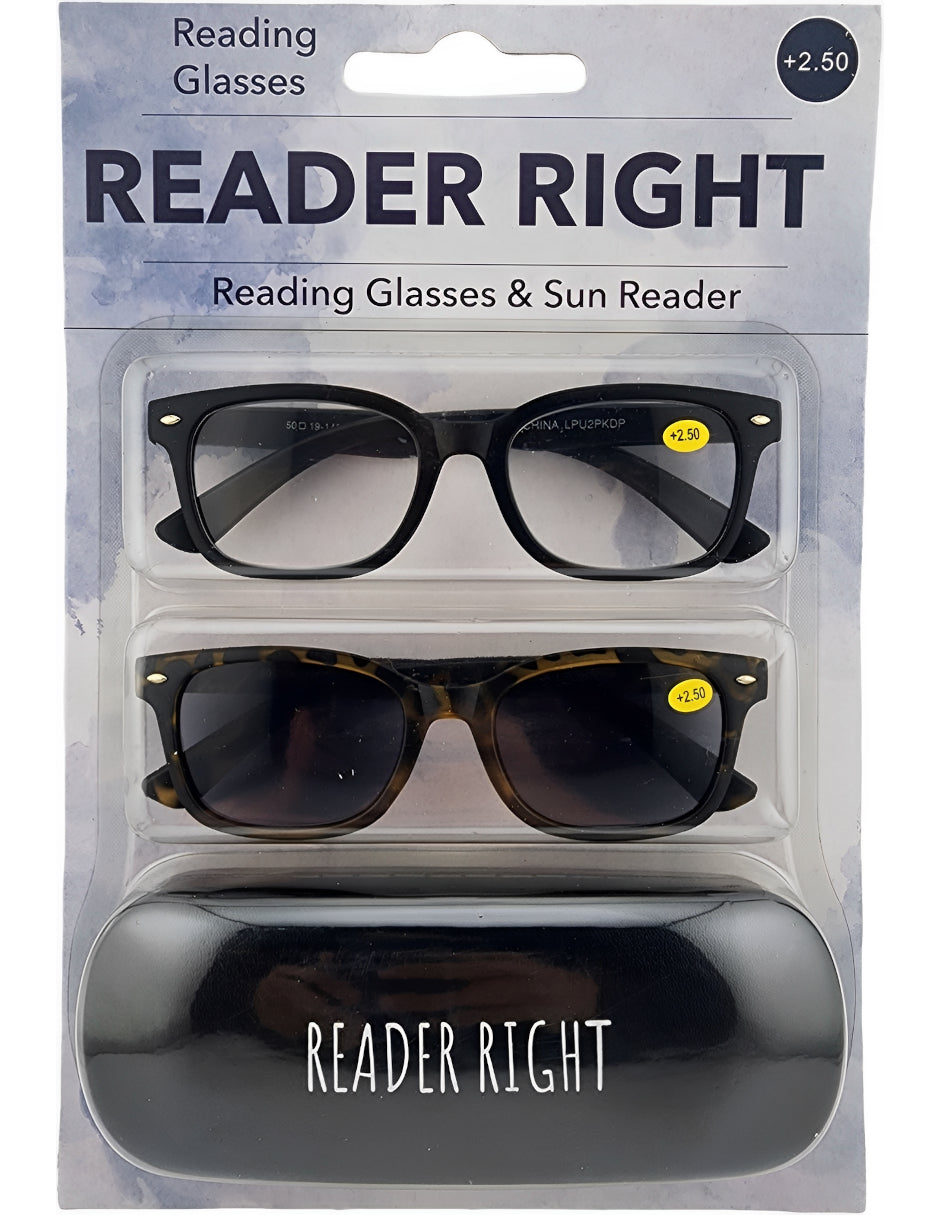 Set lentes de lectura solar Sersun 2PACKLPU LECTURA SOLAR LPU2PK 2.5 Unisex