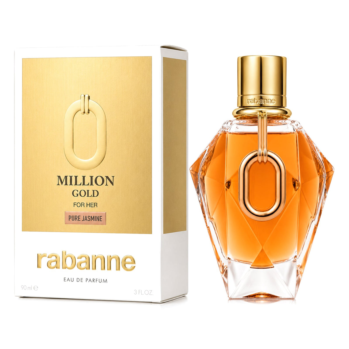 MILLION GOLD PURE JASMINE EDP 90ML PACO RABANNE PERFUME PARA DAMA
