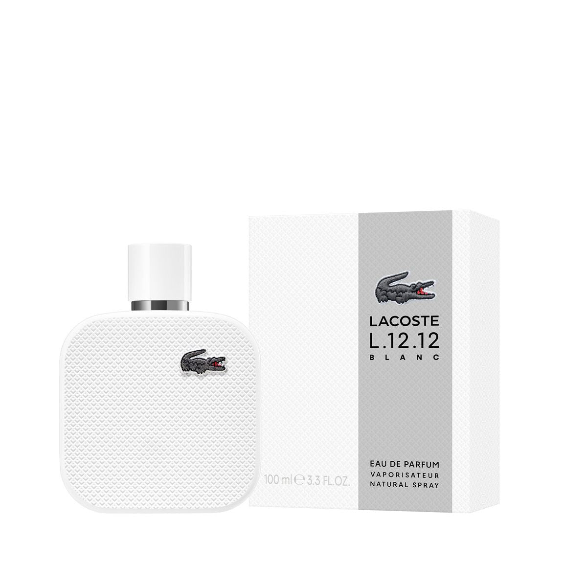 L.12.12 BLANC EDP 100ML LACOSTE PARA CABALLERO