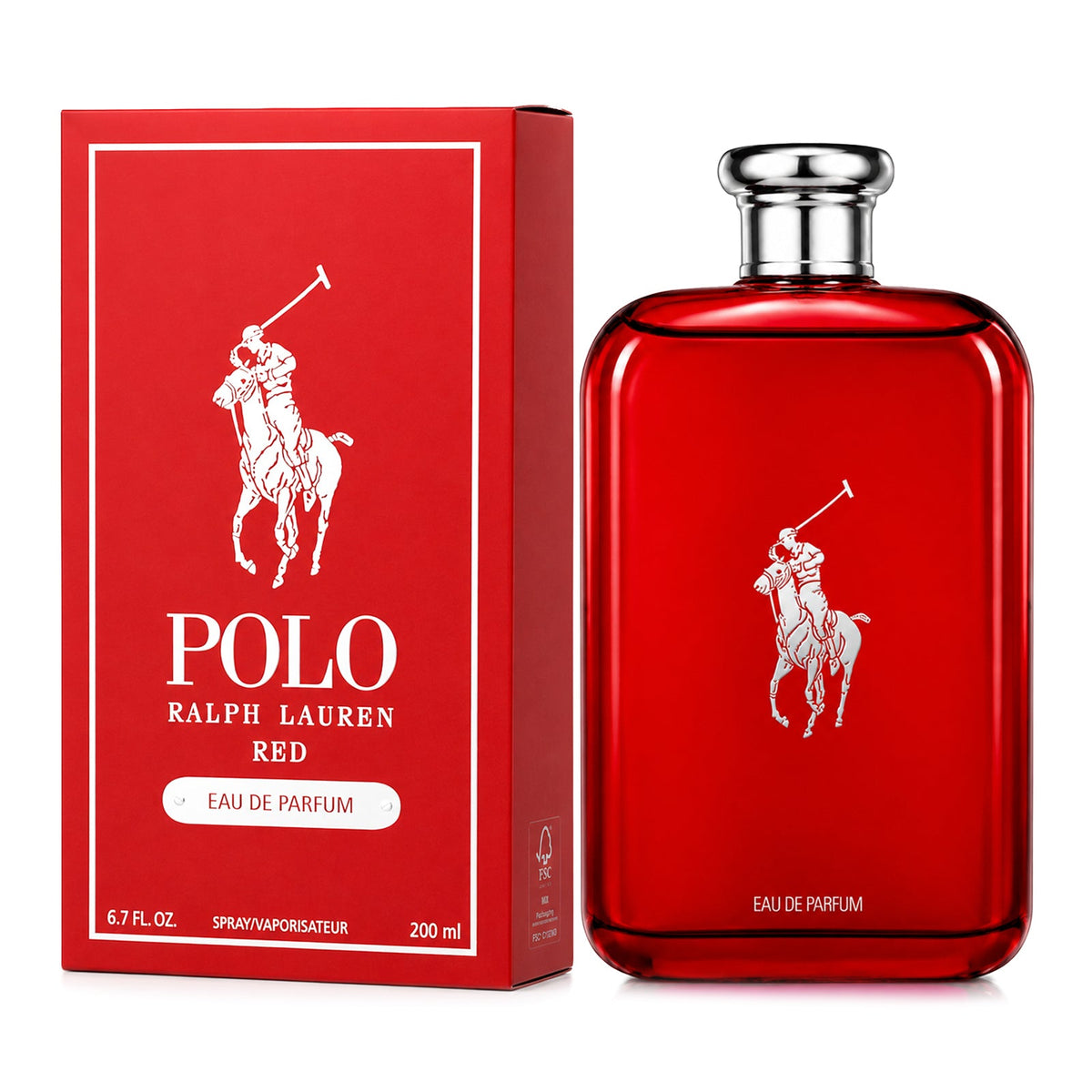 POLO RED EDP 200ML RALPH LAUREN PERFUME PARA CABALLERO