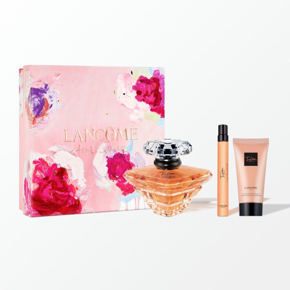 SET TRESOR EDP 100ML + CORPORAL 50ML + PERFUMERO 10ML LANCOME PERFUME PARA DAMA