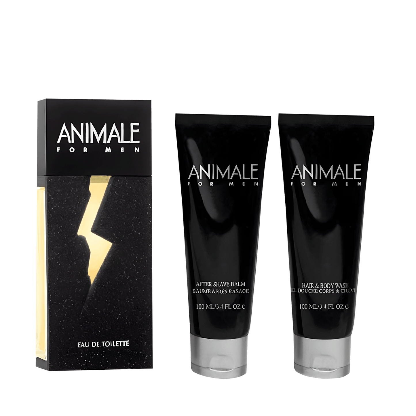 SET ANIMAL MEN EDT 100ML+BODY WASH+AFTER SHAVE ANIMALE PERFUME PARA CABALLERO