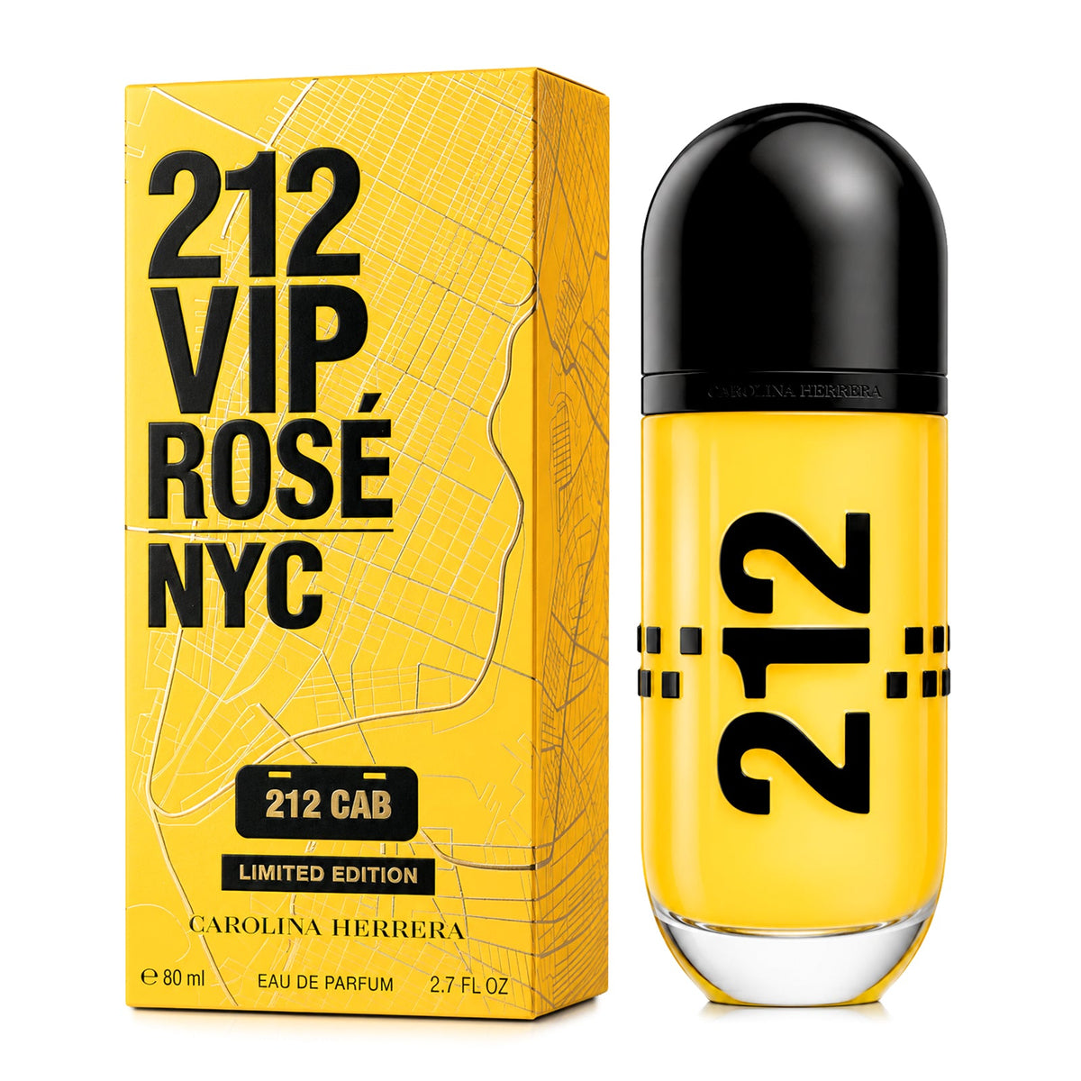 212 VIP ROSE 212 CAB LIMITED EDITION EDP 80ML CAROLINA HERRERA PERFUME PARA DAMA