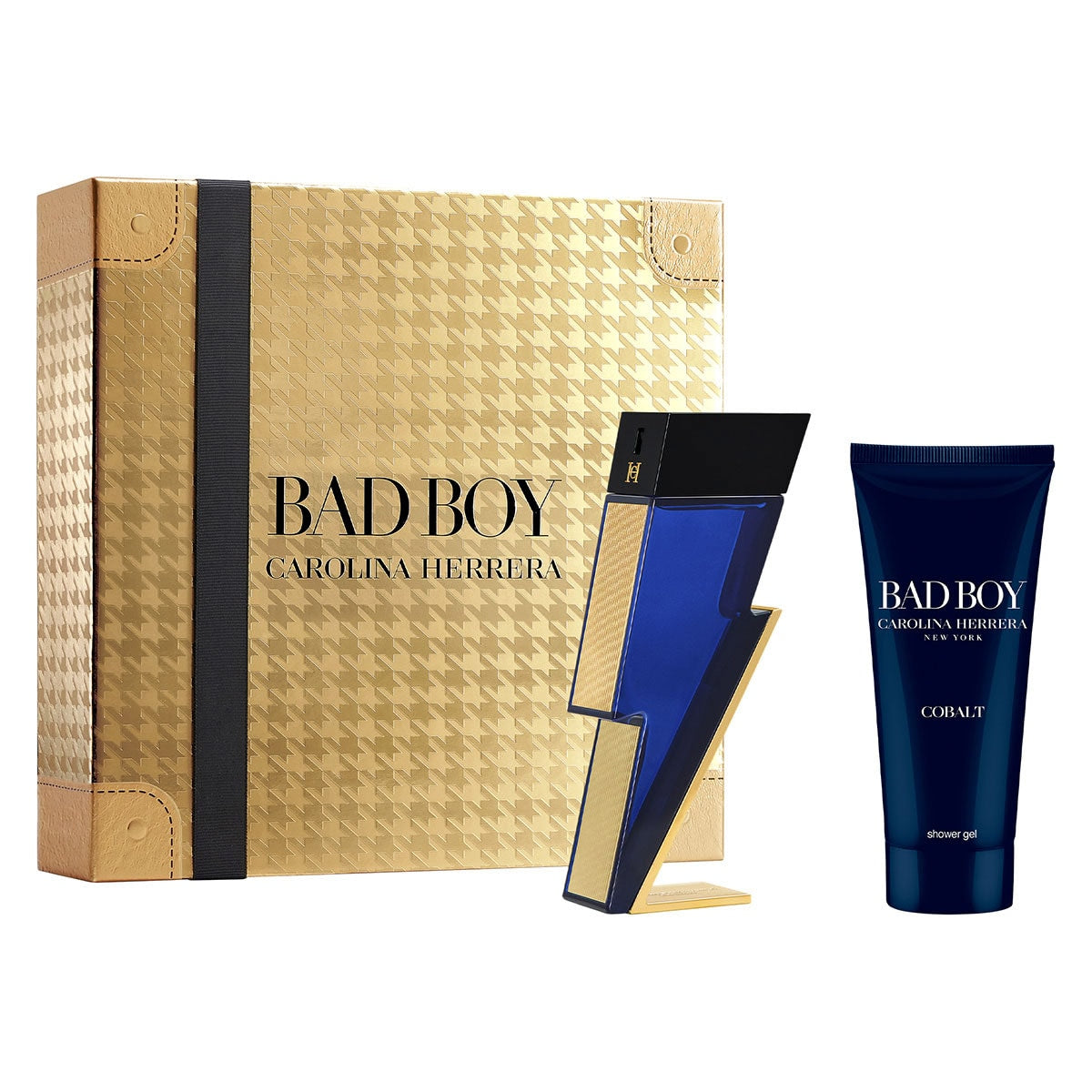 SET BAD BOY COBALT ABSOLUTE EDP 100ML + GEL DE DUCHA 100ML CAROLINA HERRERA PERFUME PARA CABALLERO