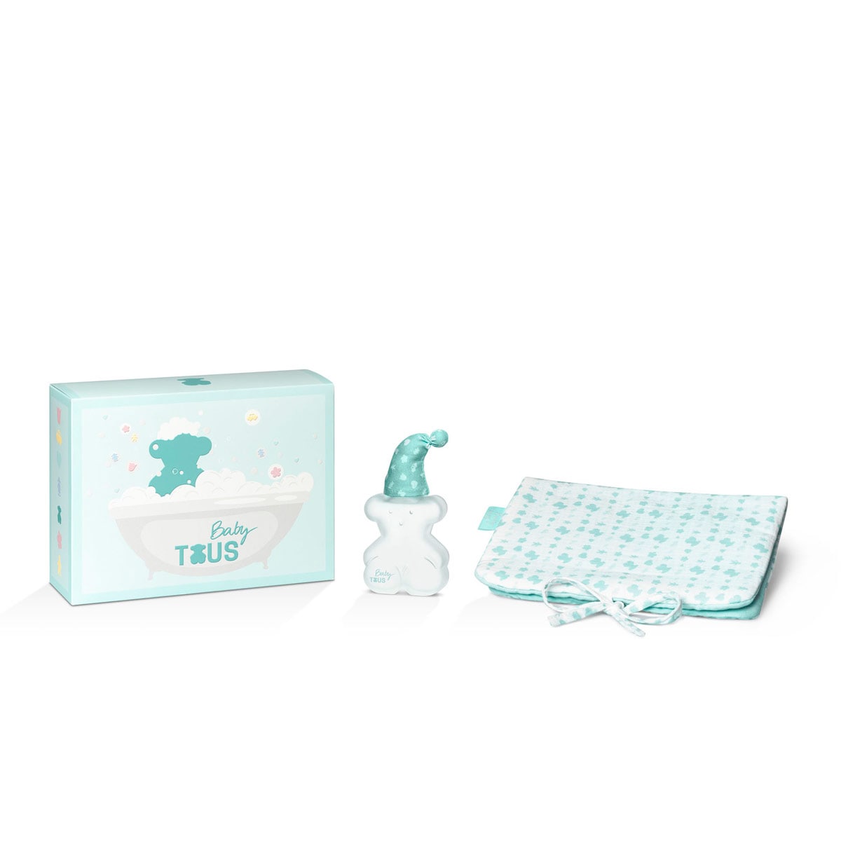 SET BABY TOUS EDC 100ML + PORTA TOALLAS TOUS PERFUME PARA UNISEX