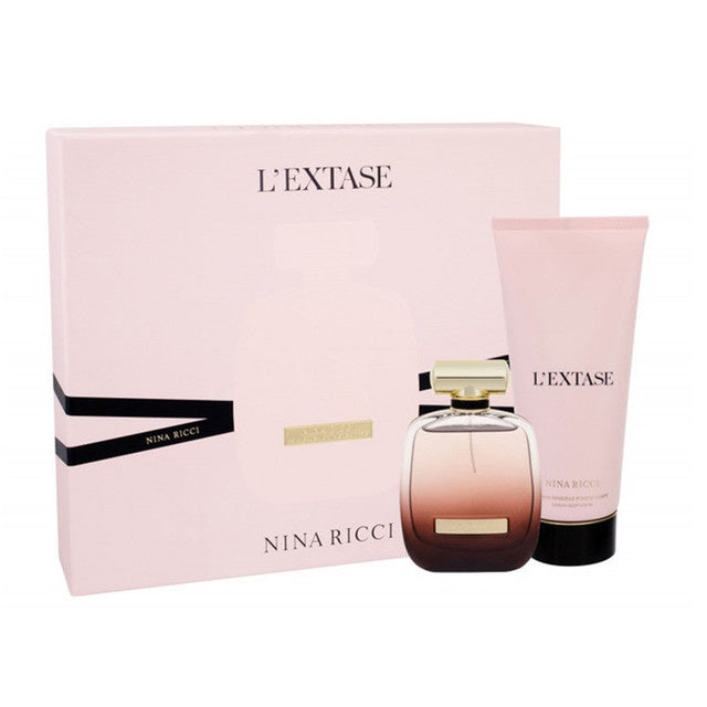 SET L´EXTASE NINA RICCI EDP 80ML + BODY LOTION 200ML PERFUME PARA DAMA