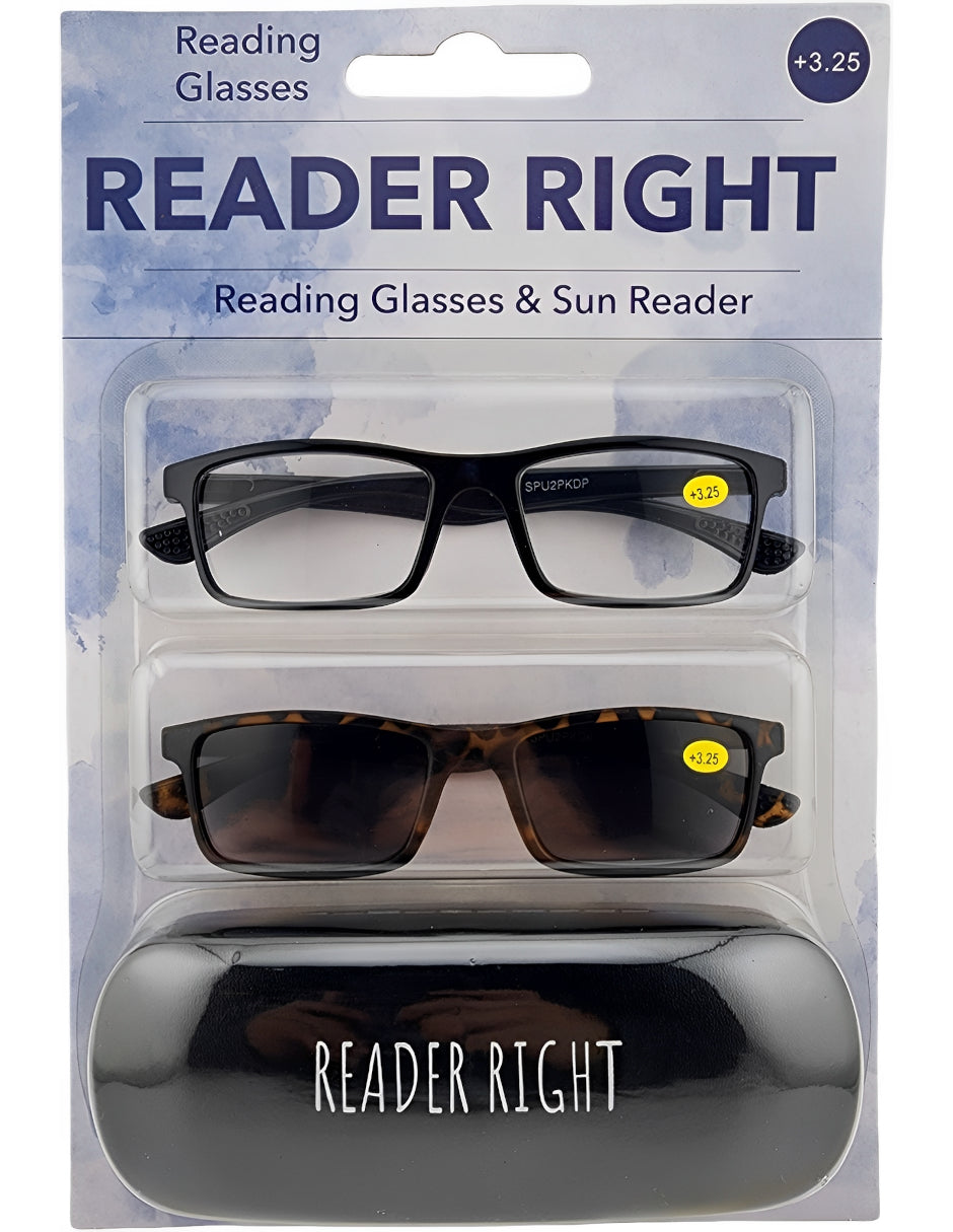 Set lentes de lectura solar Sersun 2PACKSPU LECTURA SOLAR SPU2PK 3.25 Unisex