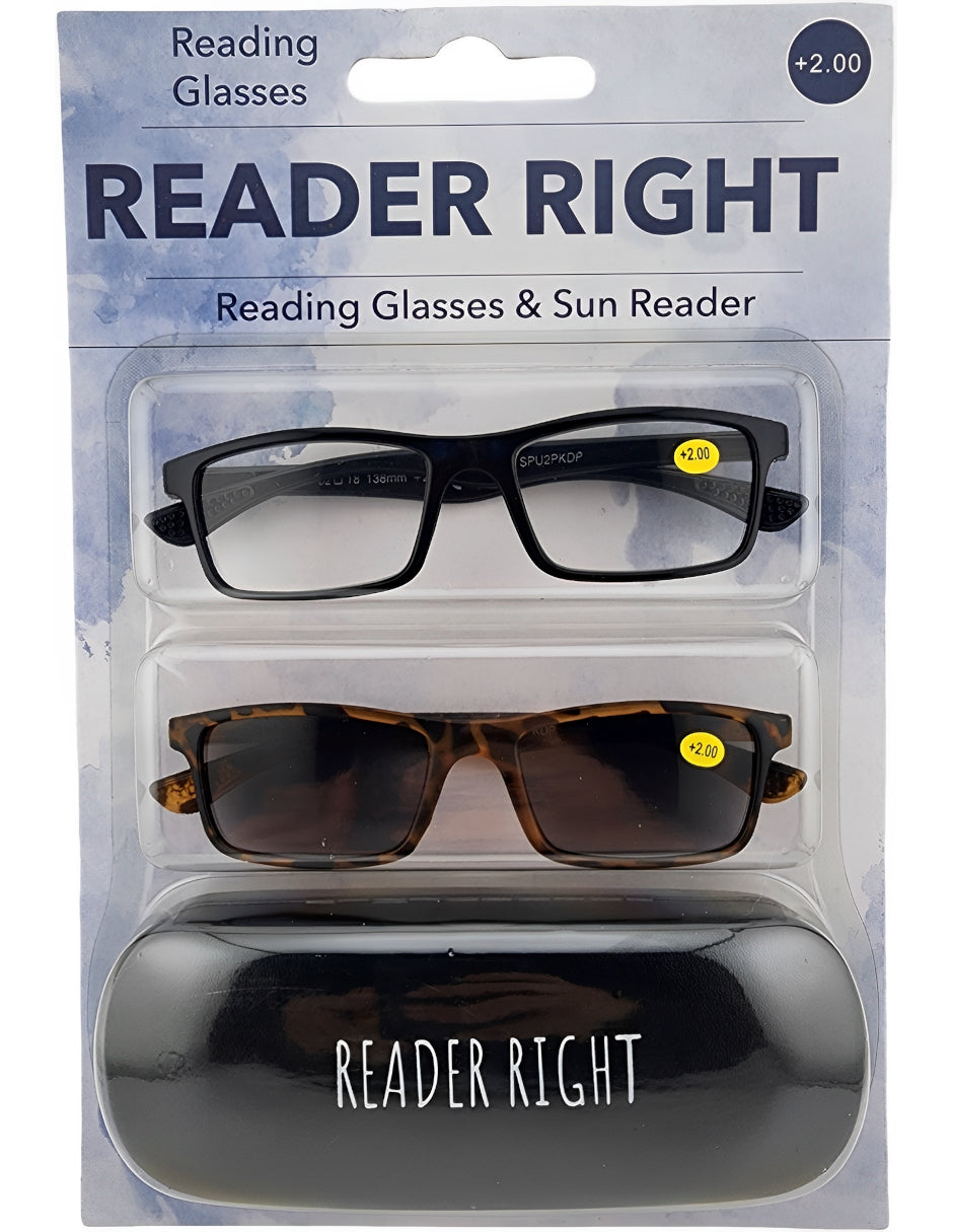 Set lentes de lectura solar Sersun 2PACKSPU LECTURA SOLAR SPU2PK 2 Unisex
