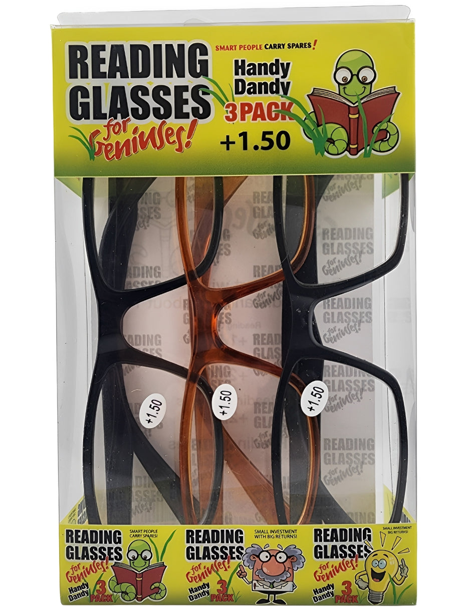 Set lentes de lectura Sersun 3PACK LECTURA GENIUSES 1.5 Unisex