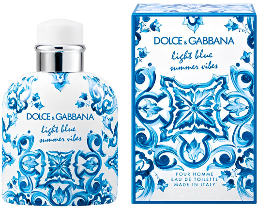 LIGHT BLUE SUMMER VIBES EDT 125ML DOLCE & GABBANA PERFUME PARA CABALLERO