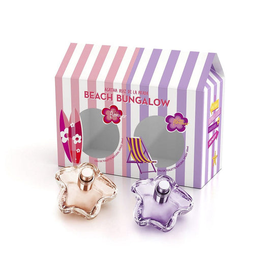 SET DUO BUNGALOWS CRAZY FLOREVER 30ML  + SEXY FLOREVER EDT 30ML AGATHA RUIZ DE LA PRADA PERFUME PARA DAMA