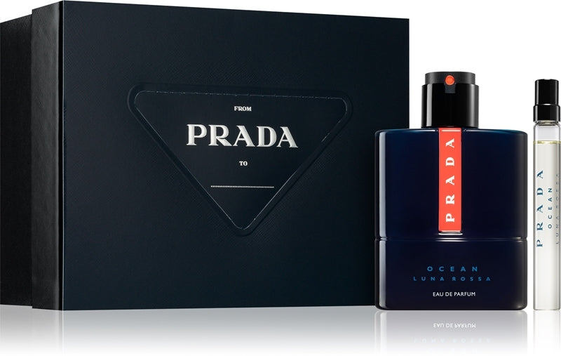 SET OCEAN LUNA ROSSA EDP 100ML + PERFUMERO 10ML PRADA PERFUME PARA CABALLERO