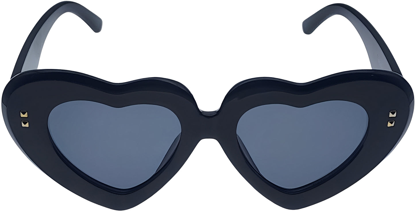 Lentes de sol Sersun SUN32 HEART negro Unisex