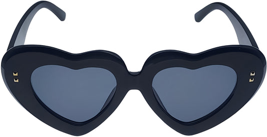Lentes de sol Sersun SUN32 HEART negro Unisex