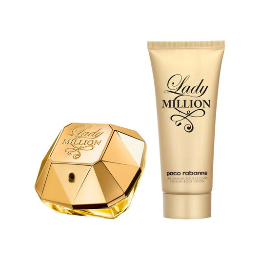 SET LADY MILLION EDP 80ML+CREMA CORPORAL 100ML PACO RABANNE PERFUME PARA DAMA