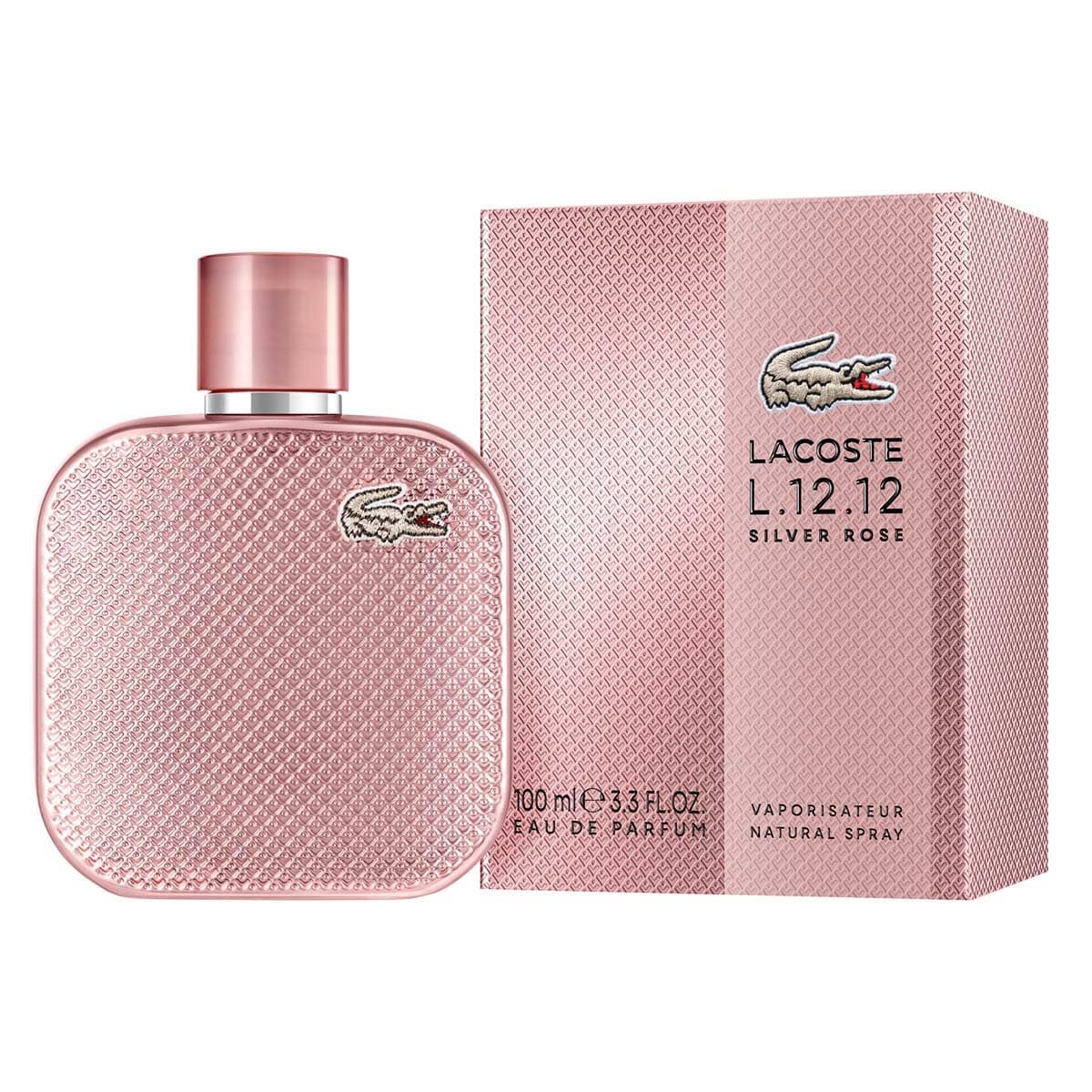L 12 12 SILVER ROSE EDP 100ML LACOSTE PERFUME PARA DAMA