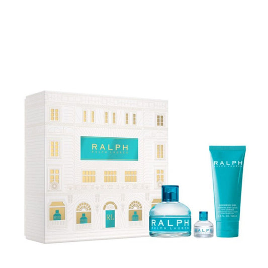 SET RALPH EDT 100ML+CREMA CORPORAL 100ML+REPLICA 7ML RALPH LAUREN PARA DAMA