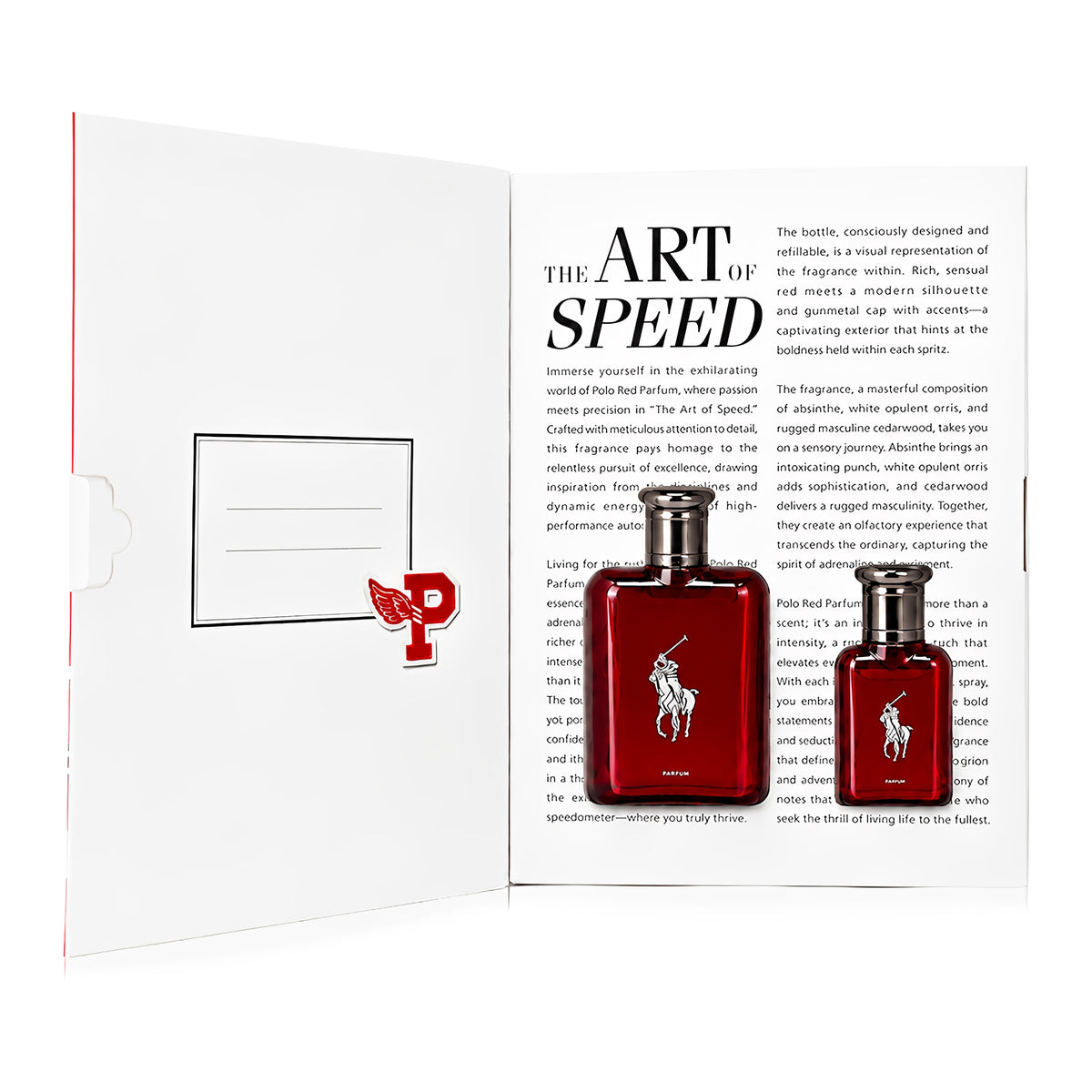 SET POLO RED PARFUM 125ML+POLO RED PARFUM 40ML RALPH LAUREN PARA CABALLERO