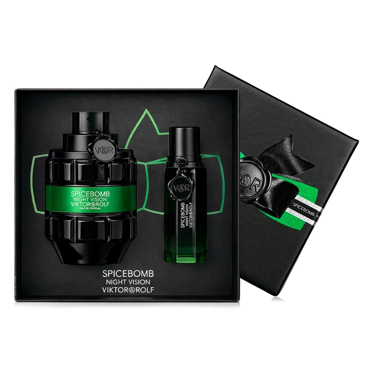 SET SPICEBOMB NIGHT VISION EDP 90ML + SPICEBOMB NIGHT VISION EDT 20ML VIKTOR & ROLF PERFUME PARA CABALLERO
