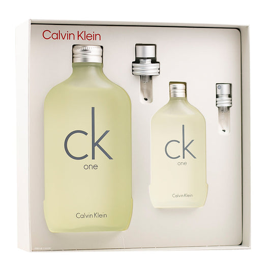 SET CK ONE EDT 200ML + CK ONE EDT 50ML CALVIN KLEIN PERFUME PARA CABALLERO