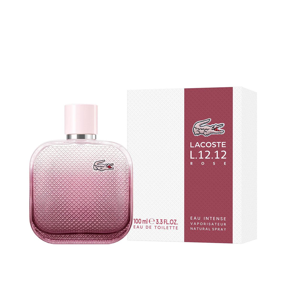 L.12.12. ROSE EAU INTENSE EDT 100ML LACOSTE PERFUME PARA DAMA