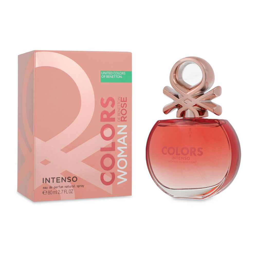 COLORS ROSE INTENSE EDP 80ML BENETTON PERFUME PARA DAMA