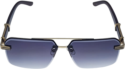 Lentes de sol Sersun SUN40 negro degradado Unisex