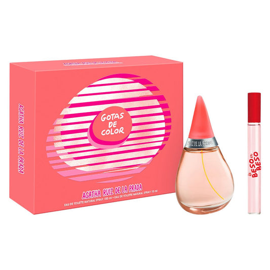 SET GOTAS EDT 100ML+PERFUMERO 10ML AGATHA RUIZ DE LA PRADA PERFUME PARA DAMA