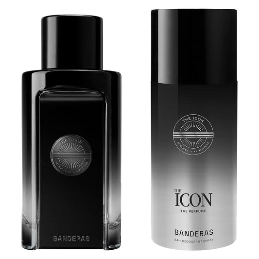 SET THE ICON EDP 100ML+DESODORANTE 150ML ANTONIO BANDERAS PERFUME PARA CABALLERO