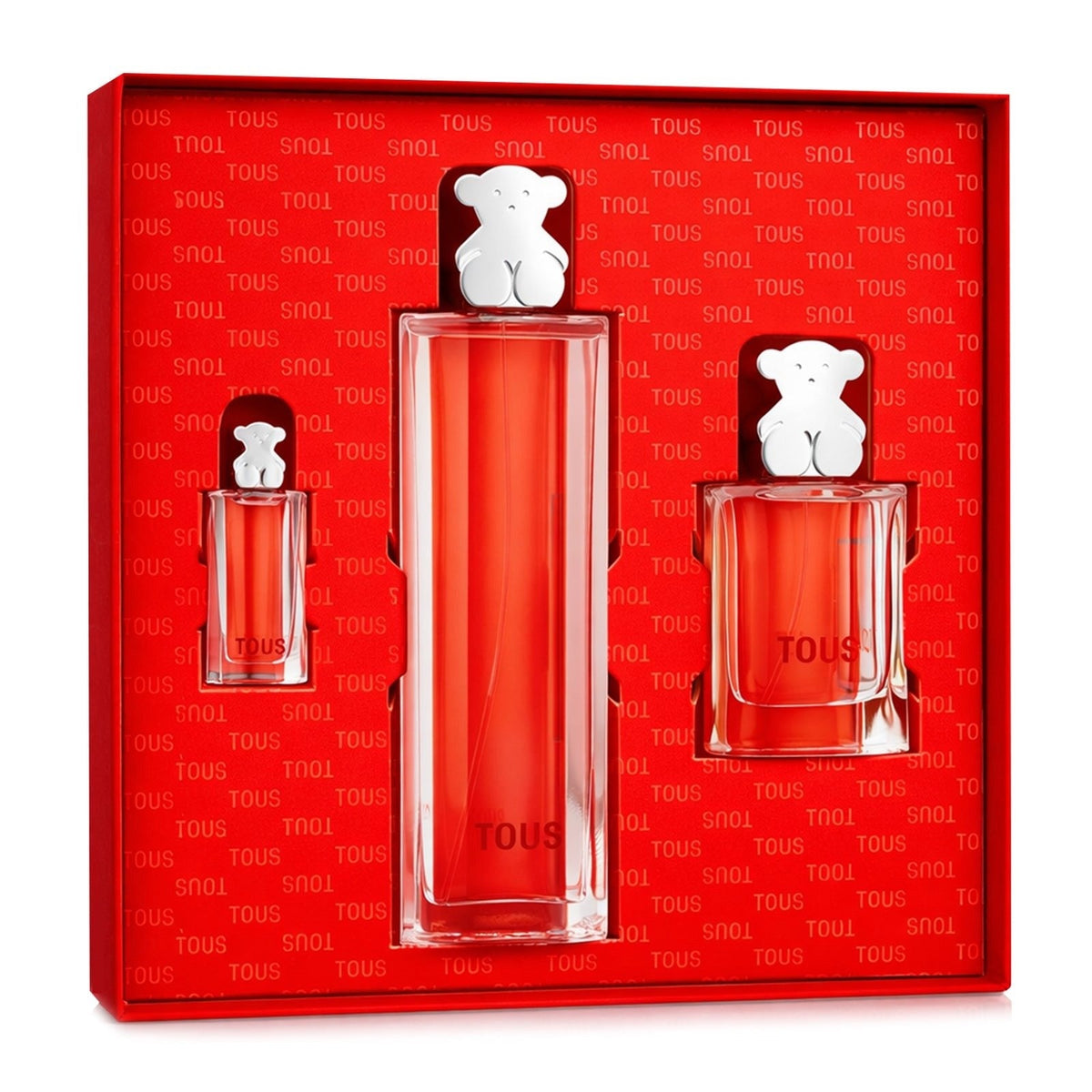 SET TOUS EDT 90ML + TOUS EDT 30ML + TOUS EDT 4.5ML TOUS PERFUME PARA DAMA