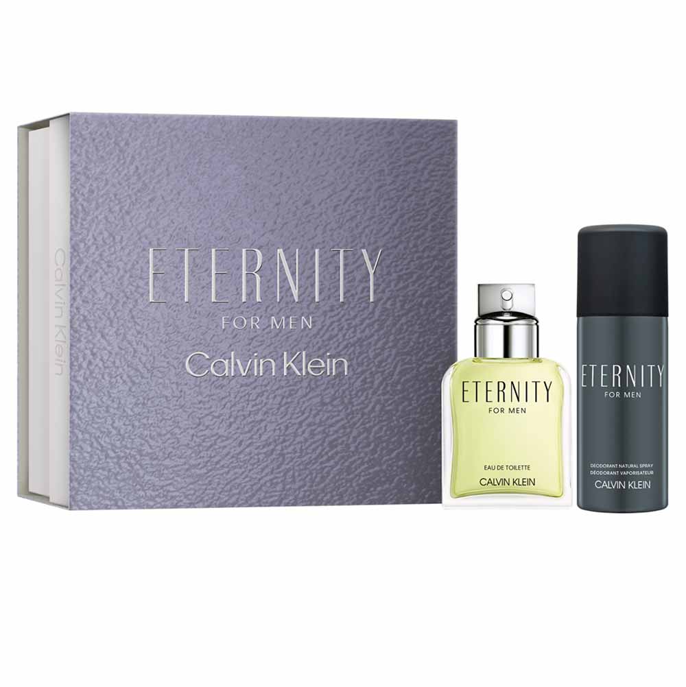 SET ETERNITY FOR MEN EDT 100ML + DESODORANTE 150ML CALVIN KLEIN PERFUME PARA CABALLERO