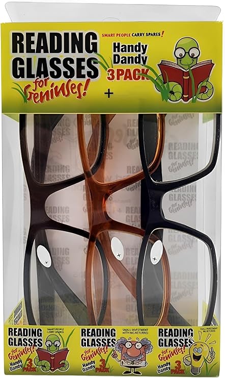 Set lentes de lectura Sersun 3PACK LECTURA GENIUSES Unisex