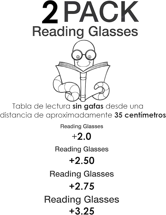 Set lentes de lectura solar Sersun 2PACKLPU LECTURA SOLAR LPU2PK Unisex