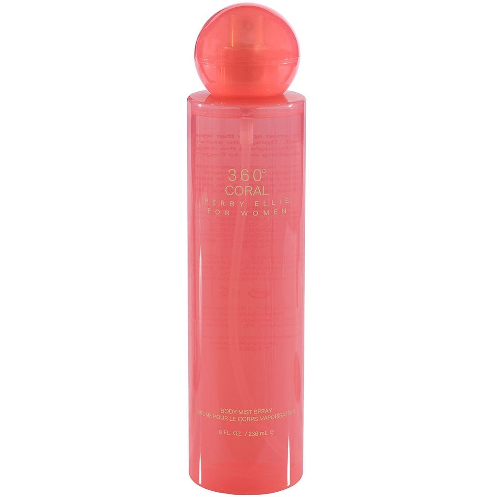 360 CORAL BODY MIST 236 ML PERRY ELLIS BODY MIST PARA DAMA