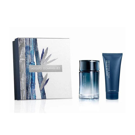 SET AGUA DE BAMBÚ EDT 120ML + AFTER SHAVE BALM 100ML ADOLFO DOMINGUEZ PERFUME PARA CABALLERO
