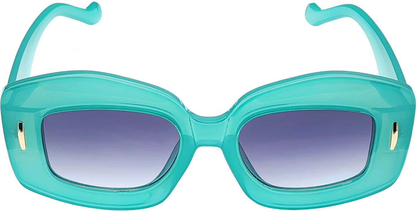 Lentes de sol Sersun SUN34 verde teal Unisex