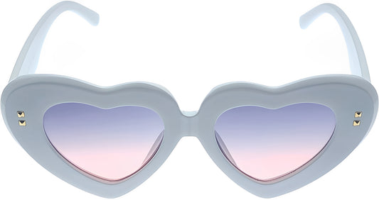 Lentes de sol Sersun SUN32 HEART blanco Unisex